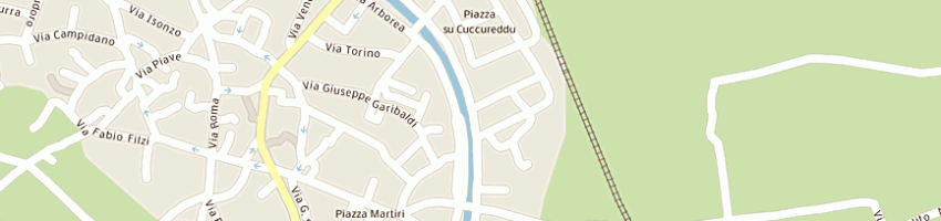 Mappa della impresa camera di commercio a ORISTANO