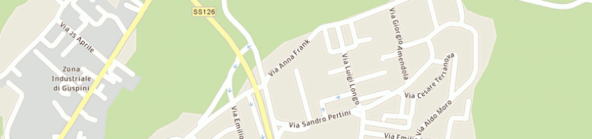 Mappa della impresa la clessidra soccoop sociale arl onlus a GUSPINI