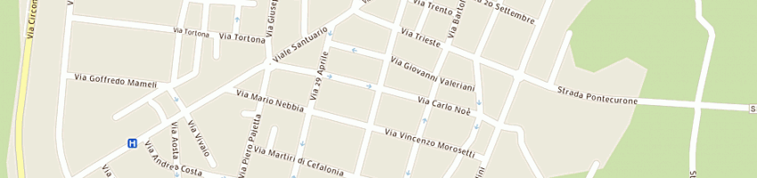 Mappa della impresa cabalisti ettore e c sas a VALENZA