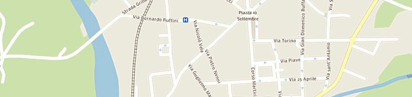 Mappa della impresa maivisto di zanetti loredana a OVADA