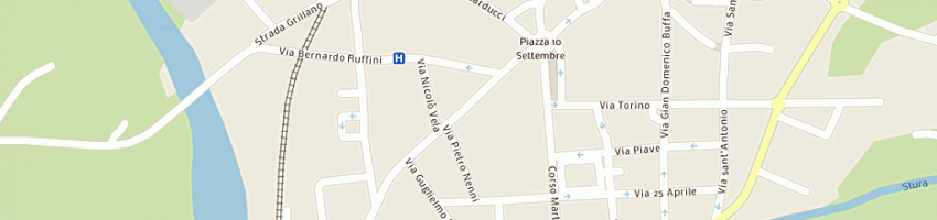 Mappa della impresa termo idraulica beltrami di pastore aldo a OVADA