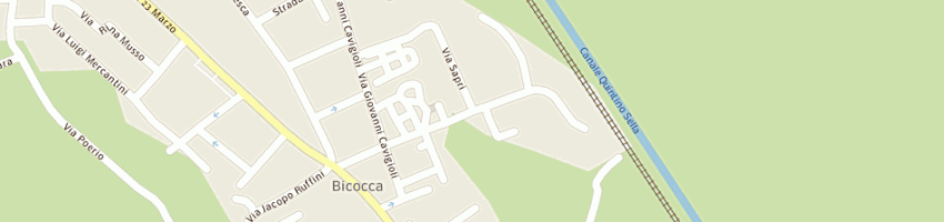 Mappa della impresa termatech di astori pi antonio e c sas a NOVARA
