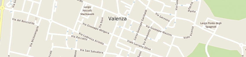 Mappa della impresa cantamessa franco e c (snc) a VALENZA