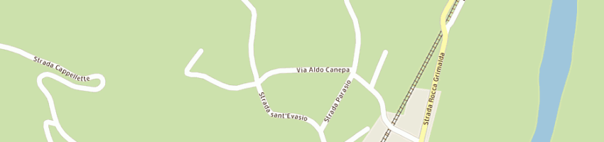 Mappa della impresa taffone giuseppe a OVADA