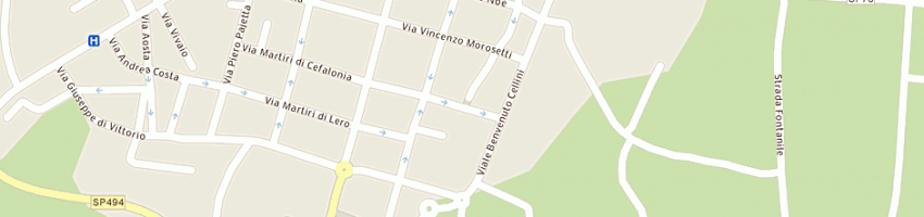 Mappa della impresa simoni snc di bissone maurizio a VALENZA