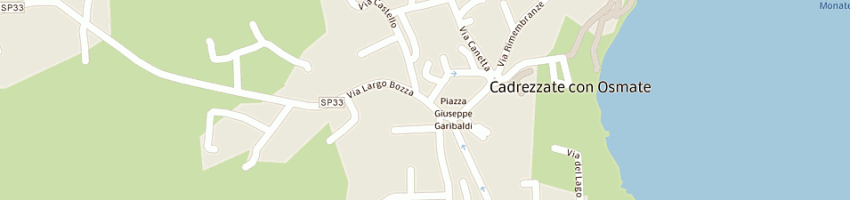 Mappa della impresa segheria angelo sartorio di p e g sartorio e c snc a CADREZZATE