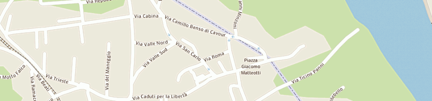 Mappa della impresa luna di pastrello luciano e errichiello angelo snc a CASTELLETTO SOPRA TICINO