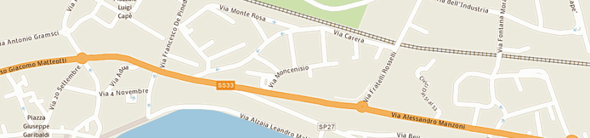 Mappa della impresa scapolo sergio centro riparazioni elettroutensili a SESTO CALENDE