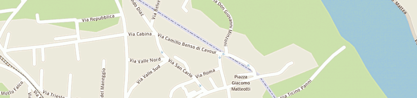 Mappa della impresa sici srl a CASTELLETTO SOPRA TICINO