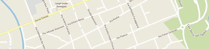 Mappa della impresa tubettificio gandolfi sas a NOVARA