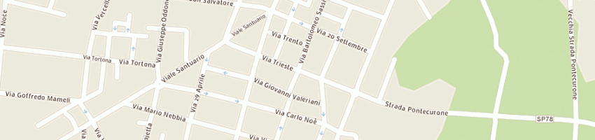 Mappa della impresa daniele gioielli di simonov daniele a VALENZA