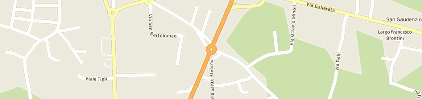 Mappa della impresa autonoleggio con conducente sacco francesco a OLEGGIO