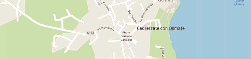 Mappa della impresa binda giuseppe a CADREZZATE