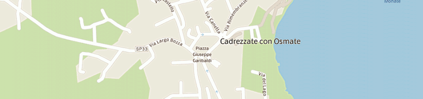 Mappa della impresa bianchi stefano a CADREZZATE