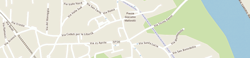Mappa della impresa ortofrutta l'arlecchino di aracne giorgio e pedron barbara sdf a CASTELLETTO SOPRA TICINO