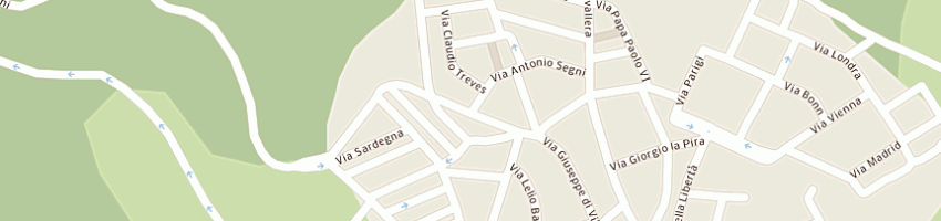 Mappa della impresa palmas giampaolo a DOMUSNOVAS