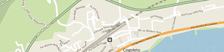 Mappa della impresa profilati leggeri cogoleto srl a COGOLETO