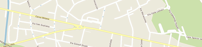 Mappa della impresa el hogar di achab boutouchent a NOVARA