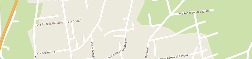 Mappa della impresa guido alberto a NOVARA