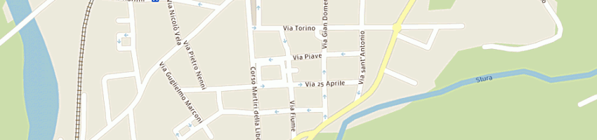 Mappa della impresa studio laga di lanza archandrea e gandino arch andrea a OVADA