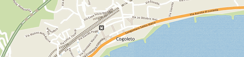 Mappa della impresa minigel di albezzano giuseppe e c snc a COGOLETO