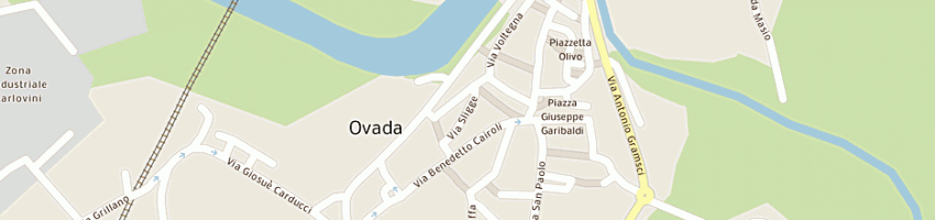 Mappa della impresa cose vecchie di pini antonio e c snc a OVADA