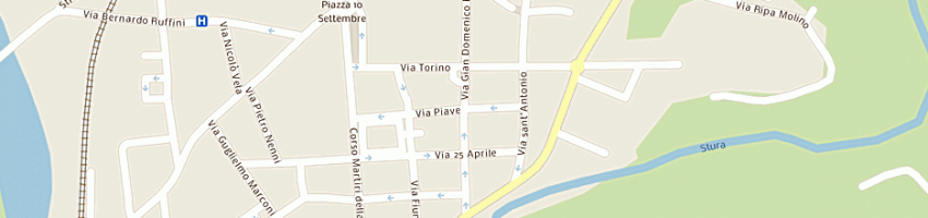Mappa della impresa tagliafico carlo a OVADA