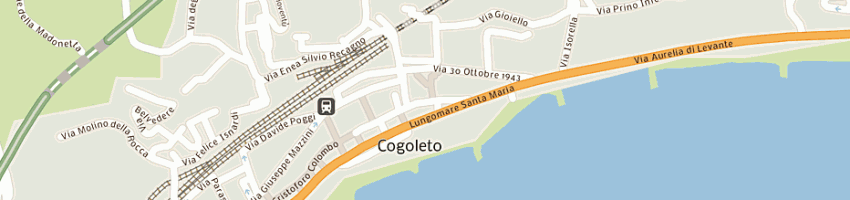 Mappa della impresa piccardo marco a COGOLETO