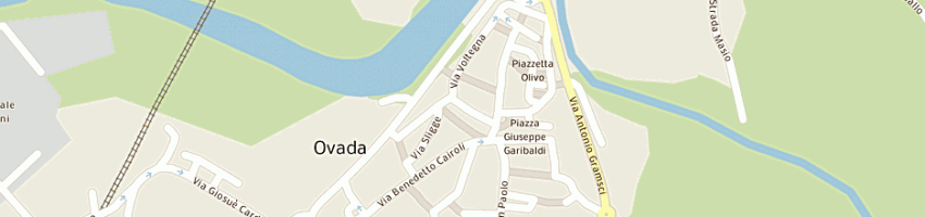 Mappa della impresa studio dentistico de menech dr roberto a OVADA