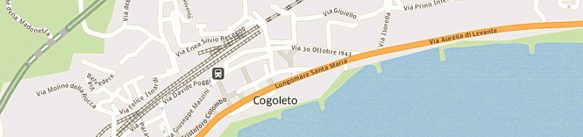 Mappa della impresa mille idee cartoedicola snc di ottonello danilo e monica a COGOLETO