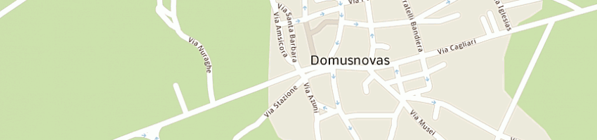 Mappa della impresa impresa edile artigiana meloni marcello e barranca ubaldo sdf a DOMUSNOVAS