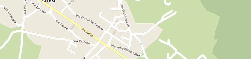 Mappa della impresa atzori alfredo a SANT ANNA ARRESI