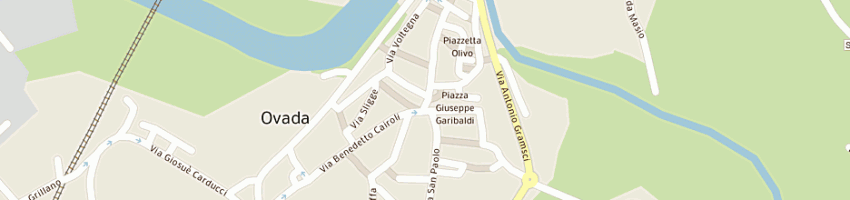 Mappa della impresa belcom di bello paolo e c sas a OVADA