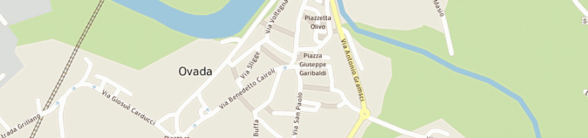 Mappa della impresa archivolto osteria nostrale di sebastiano e rosario papalia - snc a OVADA