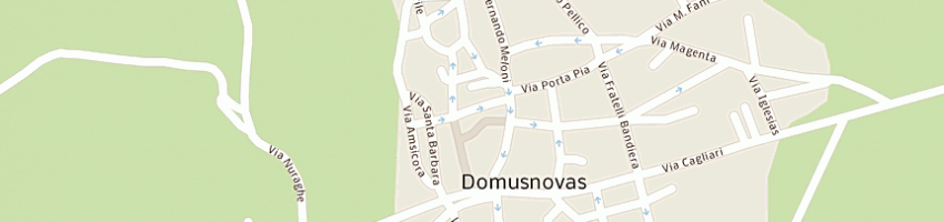Mappa della impresa gas e dintorni di pier francesco mei a DOMUSNOVAS