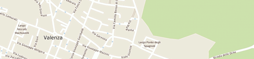 Mappa della impresa zub casa sas di zublena mario e c a VALENZA