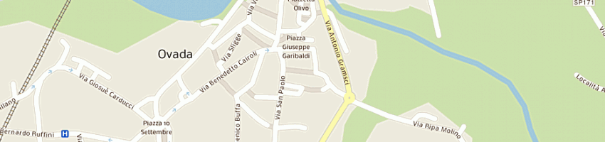 Mappa della impresa grillo elena a OVADA