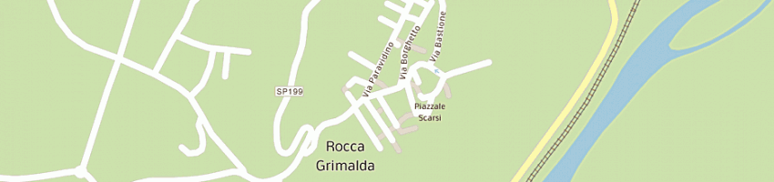 Mappa della impresa casa di riposo - ospedale op paravidini a ROCCA GRIMALDA