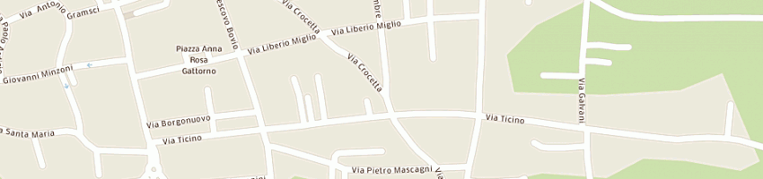 Mappa della impresa barbero silverio a BELLINZAGO NOVARESE