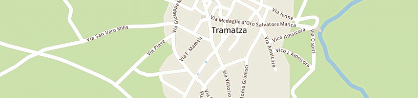 Mappa della impresa xiv comunita' montana del montiferru a TRAMATZA