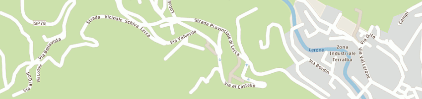 Mappa della impresa sanson claudio a COGOLETO