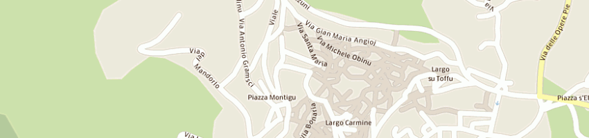 Mappa della impresa pippia viviana a SANTU LUSSURGIU