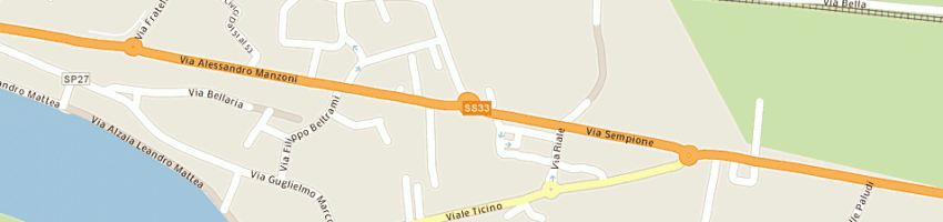 Mappa della impresa elisir snc di perrone simona e c a SESTO CALENDE