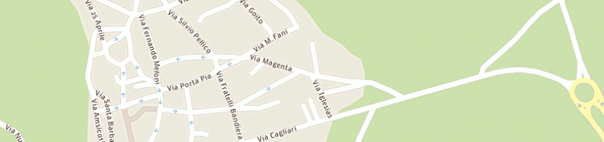 Mappa della impresa spanu fernando a DOMUSNOVAS