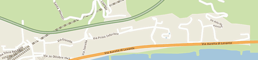 Mappa della impresa eco service di adami davide a COGOLETO