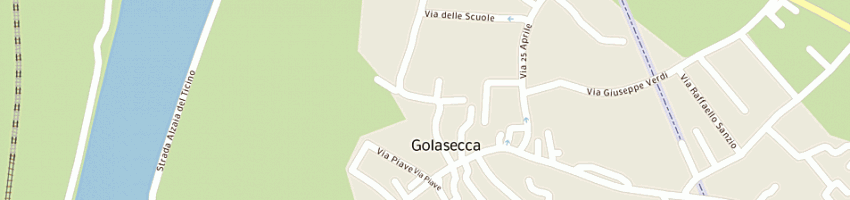 Mappa della impresa banca intesa spa a GOLASECCA