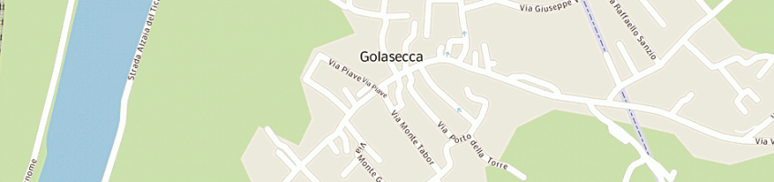 Mappa della impresa panificio segato emiliano e c sas a GOLASECCA
