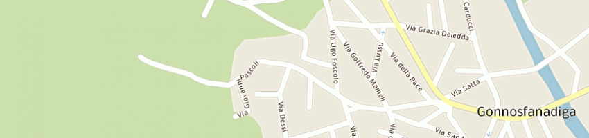Mappa della impresa fenu giancarlo a GONNOSFANADIGA