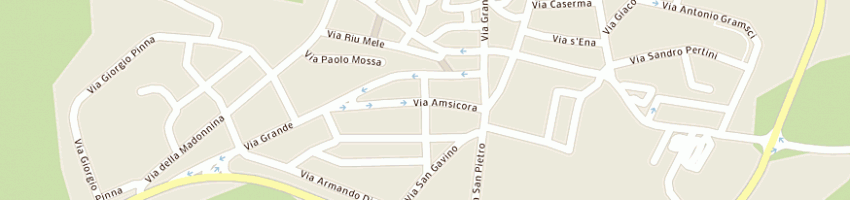 Mappa della impresa cuccuru piera a POZZOMAGGIORE