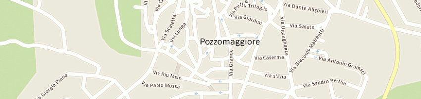 Mappa della impresa cubeddu graziano giuseppe a POZZOMAGGIORE